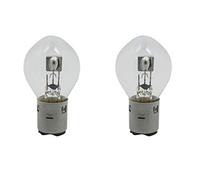Lot de 2 ampoules halogènes pour voiture S2 12 V 35/35 W BA20d culot Bilux