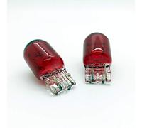 Lot de 2 ampoules LED 580 rouges W21/5 W sans capuchon pour feu stop voiture 12 V 21/5 W W3 x 16 Q
