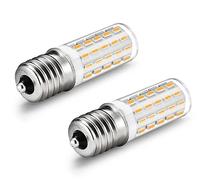 Lot de 2 ampoules LED E14 pour réfrigérateur Blanc chaud 4 W E14 3000 K Remplacement pour ampoule à incandescence 40 W 400 lm AC 220-240 V 54 SMD 4014 pour hotte aspirante machine à coudre salon