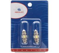 Lot de 2 ampoules LED Festoon 44mm 3000K Osram Osculati 14.301.24