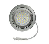 Lot de 2 ampoules LED for hotte aspirante 2,5 W 220-240 V, compatibles avec les trous de 60 mm, éclairage sous les placards de cuisine, équivalent à une ampoule halogène de 20 W.(Warm 3000K)