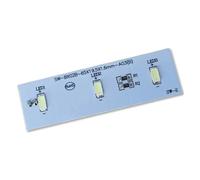 Lot de 2 ampoules LED for réfrigérateur et congélateur, lumière du jour, blanc chaud 6000K ~ 6500K, assemblage SW-BX02B/49031078, 12V DC via connecteur à broches(1pcs)