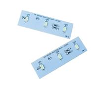 Lot de 2 ampoules LED for réfrigérateur et congélateur, lumière du jour, blanc chaud 6000K ~ 6500K, assemblage SW-BX02B/49031078, 12V DC via connecteur à broches(2pcs)