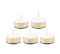 Lot de 2 ampoules LED G9 5W blanc chaud 3000K, plafonnier/lampe murale 40mm