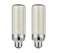 Lot de 2 Ampoules LED Maïs 20W/30W/40W, Culot E14/E27/B22/E26/E12, Non Dimmables, 3000K/4000K/6000K, pour La Maison le Garage L'entrepôt L'intérieur et L'extérieur(E26-40W)