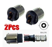 Lot de 2 ampoules LED T10 W5W 168 194 à 1156 Ba15s, convertisseur adaptateur de base, transformateur