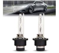 Lot de 2 ampoules phare xénon HID D2S 35W 6000K - Voiture - Luminosité brillante