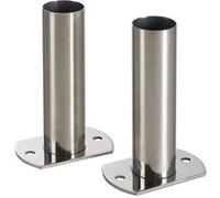 Pièces détachées pour échelle inox Ubbink Support échelle - ancrage sur le bord - Paire de supports échelle - ancrage dans le bord