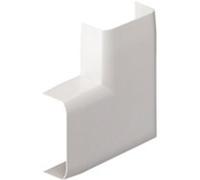 Lot de 2 angles plats blanc pour moulure, H. 2.6 x P.1.5 cm Blanc G