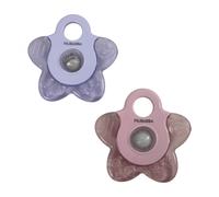 Filibabba Anneaux de dentition – Lot de 2 – Réfrigérés – Rose Mix