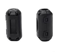 Lot de 2 anneaux de filtre en ferrite de 5 mm pour suppression du bruit dans les ordinateurs, disques durs, équipements audio, copieurs, télécopieurs