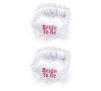 Lot de 2 anneaux de jambe sexy en dentelle - Jarretelles de mariée - Jarretelles de mariée - Jarretelles de mariée en forme de cœur - Jarretelles blanches