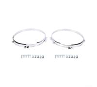 Lot de 2 anneaux de phare avant 7" pour Land Rover Series 2 2A 3 pour Range Rover Classic