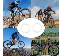 Lot de 2 anneaux de rechange en mousse pour fourche de vélo Rockshox, assure un fonctionnement fluide et une prévention de la poussière (30 mm)