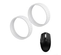 Lot de 2 anneaux de roue de défilement colorés pour Logitech G304 G305 | Pour matériau PLA, ajustement de 2,4 cm, prise en main améliorée pour les jeux, couleurs vives, installation facile, lot de 2