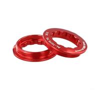 Lot de 2 anneaux de verrouillage de cassette de vélo en alliage d'aluminium 7075, pour cassettes 11T, léger et résistant à la rouille, usiné CNC avec texture antidérapante, composant de cyclisme