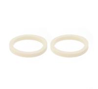 Lot de 2 anneaux en mousse pour fourche de vélo Rockshox - Jaune, lubrification des essuie-glace - Diamètre intérieur 30 mm à 40 mm - Compatible avec plusieurs modèles de pièces de cyclisme (34 mm)