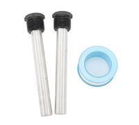 Lot de 2 anodes de chauffe-eau Holigie, filetage NPT 1/2 po, en magnésium, de remplacement pour la plupart des chauffe-eau de camping-cars