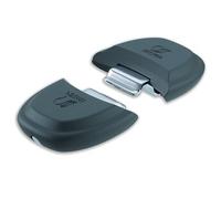 Lot de 2 anses amovibles grises 13608044