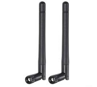 Lot de 2 antennes 433 MHz avec RP pour connecteur mâle SMA gain 2 dBi adaptées aux systèmes de communication sans fil nécessitant un signal fiable