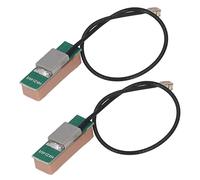 Lot de 2 antennes Actives Double Bande GPS BD en céramique avec Gain élevé 28 DBI et Fil RG1.13, antenne de positionnement Satellite sans oxygène pour la Navigation Automobile et