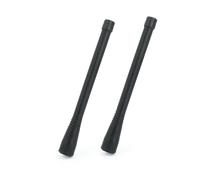 Lot de 2 antennes FA-B02AR compatibles avec les radios IC-A5, IC-A6, IC-A14, IC-A14S, IC-A16, IC-A24, IC-A25 - Antenne en caoutchouc flexible de 20,3 cm 118-137 MHz avec connecteur BNC mâle