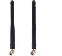 Lot de 2 antennes WiFi 2G/3G/4G WiFi Adaptateur SMA mâle Connecteur coudé à 90° Antenne de Signal WiFi omnidirectionnelle 2DBi pour routeur sans Fil