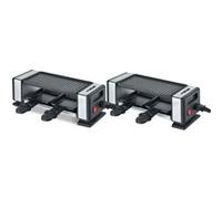 Lot de 2 appareils à raclette 2 personnes raccordables Rotel