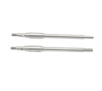 Lot de 2 arbres d'essieu arrière en acier inoxydable pour FMS 1/10 Explorer Mashigan pour ATLAS Dachi, autres voitures RC, pièces RC, argent