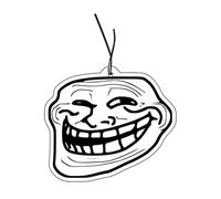 Lot de 2 arbres parfumés avec motif troll Face - Diffuseur de parfum pour voiture - Tuning - Désodorisant pour voiture