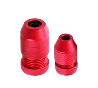 Lot de 2 arrêts de profondeur de perçage réglables en d'aluminium pour arrêt de profondeur - 2 à 11 mm - Accessoires de travail du bois pour la construction, l'artisanat