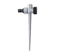 Lot de 2 arroseurs de pelouse en métal pour jardin automatique avec pointes d'eau - Buse réglable - Grande surface - Systèmes d'irrigation réglables