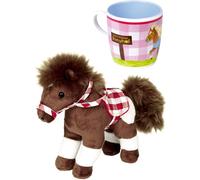 Lot de 2 articles - tasse et petit poney
