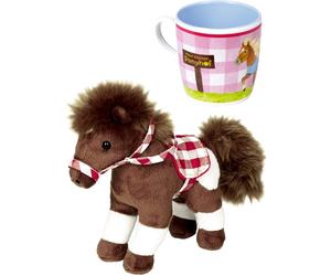 Lot de 2 articles - tasse et petit poney