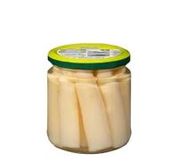 Lot de 2 asperges courtes blanches très épaisses 345 g (205 g essorées)