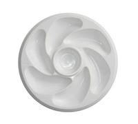 Lot de 2 - Assiette à Huîtres en Plastique - 6 Places