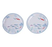 Lot de 2 assiettes Melamine Isao 27 cm - Amadeus