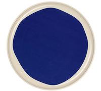 Lot de 2 assiettes plates, diamètre : 27 cm, hauteur : 2,3 cm