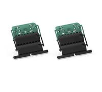 Lot de 2 Attaches de Tablier Rigide 2 Maillons Clicksur H875E pour Volet Roulant - Fixation de volets roulants - Attache Tablier de sécurité anti effraction clipsable