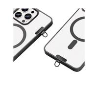 Lot de 2 attaches métalliques pour téléphone avec cordon universel