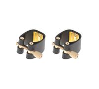 Lot de 2 attaches pour embouchure de saxophone débutants et intermédiaires
