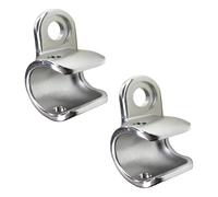Lot de 2 attelages de remorque de vélo pour remorques Thule compatibles avec Chariot, Cross, Courier, Coaster, Chinook et Cadence - Adaptateur de Montage d'essieu pour Enfants, Chiens et remorques