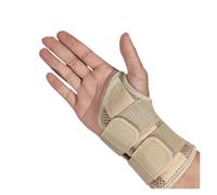 Lot de 2 attelles poignet for le syndrome du canal carpien, for femmes et hommes, for soutien la main, for soulagement douleur liée à l'arthrite tendinite(Beige-Right,S/M)