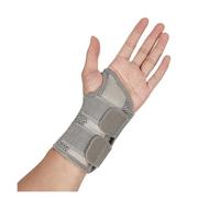 Lot de 2 attelles Poignet for Le Syndrome du Canal carpien, for Femmes et Hommes, for Soutien la Main , for soulagement Douleur liée à l'arthrite tendinite(Gray-Left,S/M)