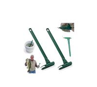 Lot de 2 attrape-appâts vivants intelligents, outils mains libres pour la pêche sur glace et les pêcheurs en hiver, design durable, permet de gagner du temps, préparation rapide des hameçons, gadgets