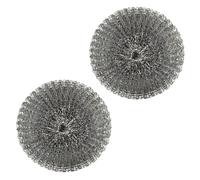 Lot de 2 attrape-calcaire en acier inoxydable - Réutilisables - En acier inoxydable - Pour bouilloire - Détartrant en maille - Anti-calcaire - Éponge en acier inoxydable - Nettoyeur de casserole en