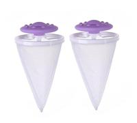 Lot de 2 attrape-poils d'animaux réutilisables pour machine à laver, anti-peluches, filet à linge, accessoires ménagers, anti-peluches
