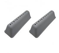 Lot de 2 aubes de tambour Whirlpool for machine à laver Indesit, robustes, 18 x 5,5 x 5 cm