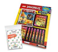 Lot de 2 autocollants à collectionner Lego Ninjago - Crystalized - 1 lot de 2 cartes Star Wars limitées + pochettes exclusives Collect-it