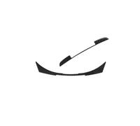 Lot De 2 Autocollants À Paillettes Pour Interrupteur De Climatisation Accessoires Pour Peugeot 2008 208 2014-2018 FRTRGVUVXP(2)